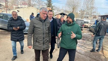 Lider Engin’den Zelzele Bölgesine Ziyaret