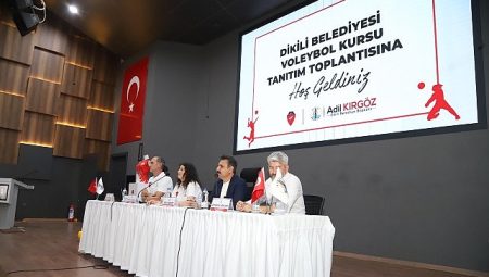 Dikili Belediyesi’nden Voleybol Altyapısına Güçlü Adım