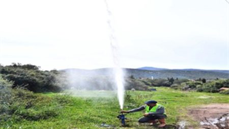 Dikili Yahşibey Sulama Göleti İletim Sınırı tamamlandı