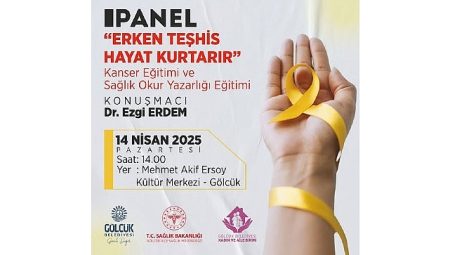 Gölcük Belediyesi’nden kanser ve sıhhat okuryazarlığı eğitimi