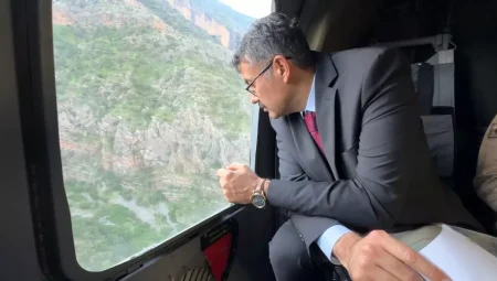 Hakkari Valisi, Kaybolan Genç İçin Arama Çalışmalarını İnceledi